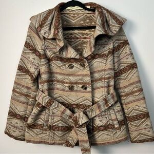 🐑 Anthropologie Double Breasted Coat